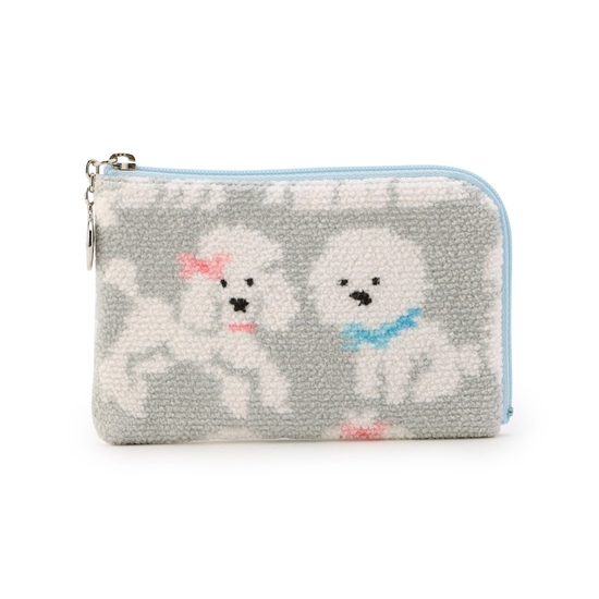 モフモフワンチャン L字ポーチ L/MWC-257362