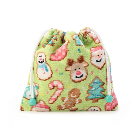 クリスマスクッキーズ 巾着 L/CMC-257153